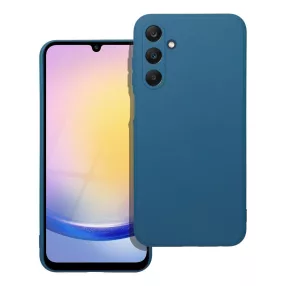   Samsung Galaxy A25 5G szilikon tok, telefon tok, hátlaptok, matt, kék, Matt case