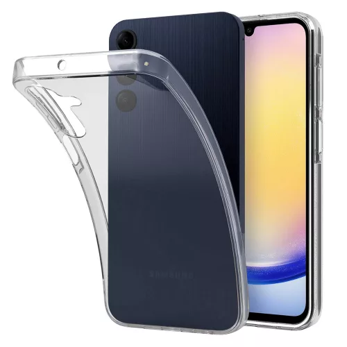 Samsung Galaxy A25 5G szilikon tok, hátlaptok, telefon tok, ultravékony, átlátszó, 0.5mm