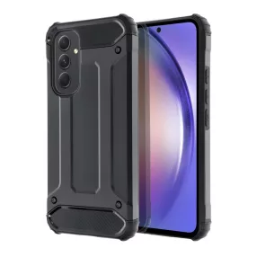   Samsung Galaxy S23 FE 5G hátlap tok, telefon tok, ütésálló, fekete, Armor