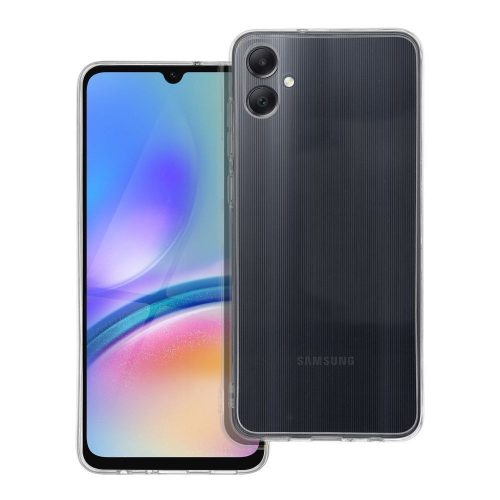 Samsung Galaxy A05 szilikon tok, hátlaptok, telefon tok, vastag, kamera védelemmel, átlátszó, 2mm