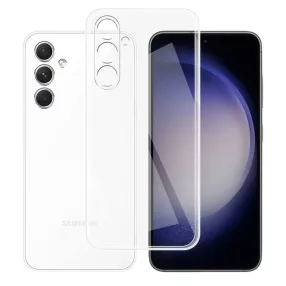   Samsung Galaxy A05s szilikon tok, hátlaptok, telefon tok, vastag, kamera védelemmel, átlátszó, 2mm, BOX