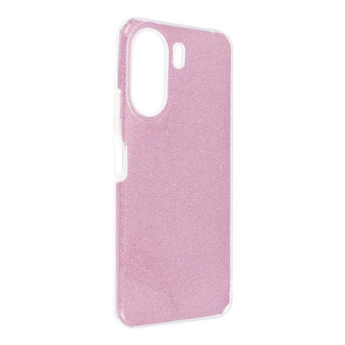 Xiaomi Redmi 13C / Poco C65 szilikon tok, hátlaptok, telefon tok, csillámos, pink, Shining Case