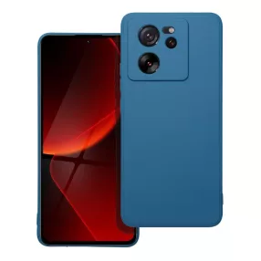   Xiaomi 13T 5G / 13T Pro 5G szilikon tok, telefon tok, hátlaptok, matt, kék, Matt case