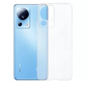   Xiaomi 13 Lite 5G szilikon tok, hátlaptok, telefon tok, vastag, átlátszó, kamera védelemmel, 2mm