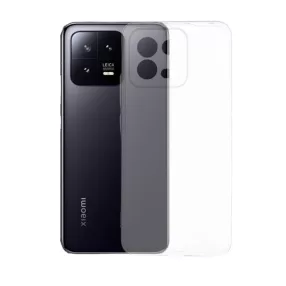   Xiaomi 13 5G szilikon tok, hátlaptok, telefon tok, vastag, átlátszó, kamera védelemmel, 2mm