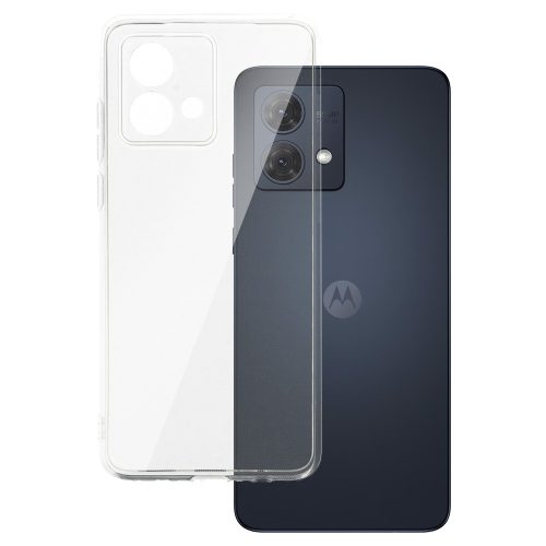 Motorola Moto G84 5G szilikon tok, hátlaptok, telefon tok, vastag, átlátszó, kamera védelemmel, 2mm