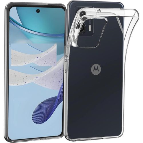 Motorola Moto G54 5G szilikon tok, hátlaptok, telefon tok, vastag, átlátszó, 2mm, Clear