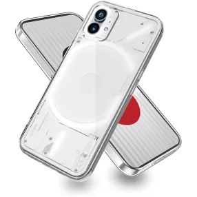   Nothing Phone (1) szilikon tok, hátlaptok, telefon tok, vastag, átlátszó, 2mm