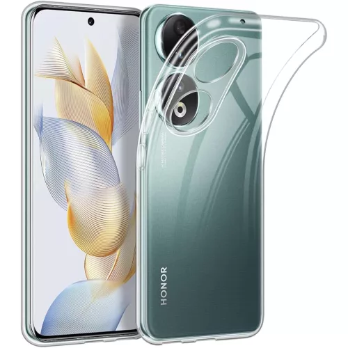 Honor 90 5G szilikon tok, hátlaptok, telefon tok, vastag, átlátszó, 2mm