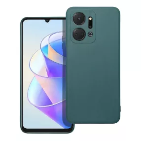   Honor X7a szilikon tok, telefon tok, hátlaptok, matt, zöld, Matt case