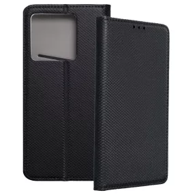   Xiaomi 13T 5G / 13T Pro 5G könyvtok, fliptok, telefon tok, bankkártyatartós, mágneszáras, fekete, Smart Case book