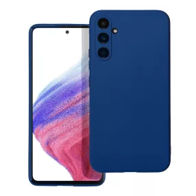   Samsung Galaxy A35 5G szilikon tok, hátlaptok, telefon tok, matt, sötétkék, Soft