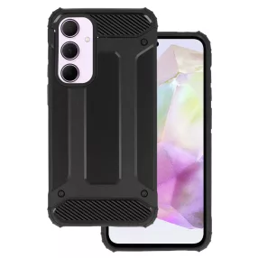   Samsung Galaxy A35 5G hátlap tok, telefon tok, ütésálló, fekete, Armor