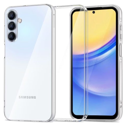 Samsung Galaxy A55 5G szilikon tok, hátlaptok, telefon tok, vastag, átlátszó, 2mm