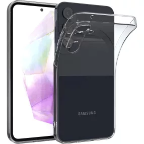   Samsung Galaxy A55 5G szilikon tok, hátlaptok, telefon tok, vastag, átlátszó, 2mm, Clear