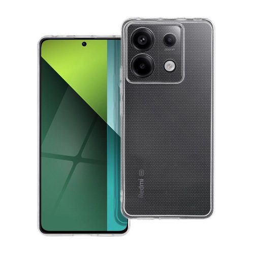 Xiaomi Redmi Note 13 Pro 5G szilikon tok, hátlaptok, telefon tok, kamera védelemmel, átlátszó, 2mm