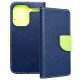 Xiaomi Redmi Note 13 Pro Plus 5G könyvtok, fliptok, telefon tok, bankkártyatartós, mágneszáras, sötétkék-zöld, Fancy