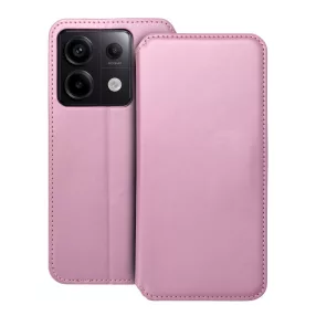   Xiaomi Redmi Note 13 Pro 5G / Poco X6 5G könyvtok, fliptok, telefon tok, bankkártyatartós, mágneszáras, rózsaszín, Dual Pocket