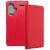 Xiaomi Redmi Note 13 Pro Plus 5G könyvtok, fliptok, telefon tok, bankkártyatartós, mágneszáras, piros, Smart Case book