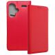 Xiaomi Redmi Note 13 Pro Plus 5G könyvtok, fliptok, telefon tok, bankkártyatartós, mágneszáras, piros, Smart Case book