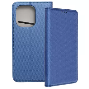   Xiaomi Redmi Note 13 4G könyvtok, fliptok, telefon tok, bankkártyatartós, mágneszáras, sötétkék, Smart Case book