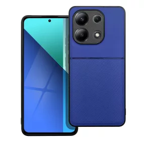   Xiaomi Redmi Note 13 4G hátlap tok, telefon tok, stílusos, prémium, kék, Noble Case