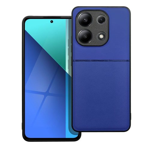 Xiaomi Redmi Note 13 4G hátlap tok, telefon tok, stílusos, prémium, kék, Noble Case