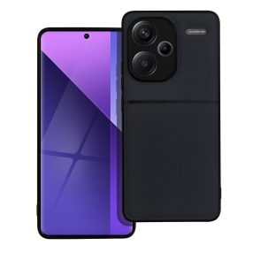   Xiaomi Redmi Note 13 Pro Plus 5G hátlap tok, telefon tok, stílusos, prémium, fekete, Noble Case