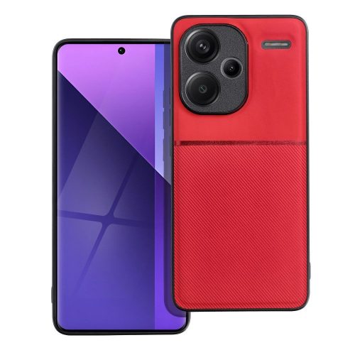 Xiaomi Redmi Note 13 Pro Plus ( Pro+) 5G hátlap tok, telefon tok, stílusos, prémium, piros, Noble Case