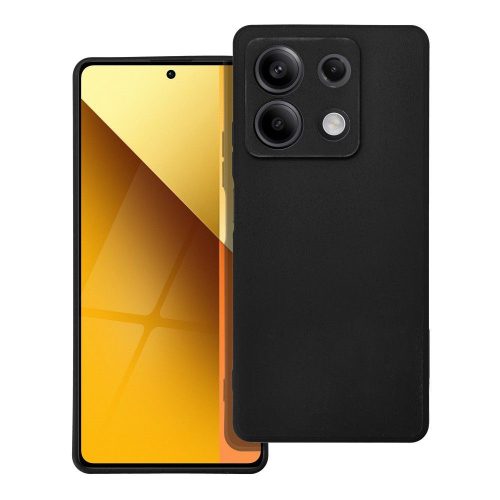 Xiaomi Redmi Note 13 5G szilikon tok, hátlaptok, telefon tok, matt, fekete, Soft