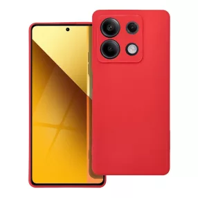   Xiaomi Redmi Note 13 5G szilikon tok, hátlaptok, telefon tok, piros, Forcell Soft