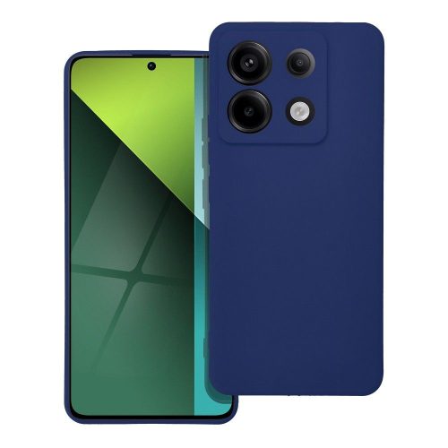 Xiaomi Redmi Note 13 Pro 5G szilikon tok, hátlaptok, telefon tok, matt, kék, Soft