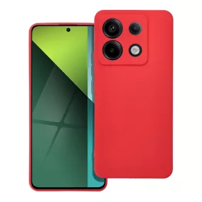   Xiaomi Redmi Note 13 Pro 5G / Poco X6 5G szilikon tok, hátlaptok, telefon tok, piros, Forcell Soft