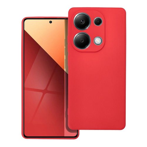 Xiaomi Redmi Note 13 Pro 4G / Poco M6 Pro 4G szilikon tok, hátlaptok, telefon tok, piros, Forcell Soft