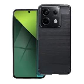   Xiaomi Redmi Note 13 Pro 5G / Poco X6 5G szilikon tok, hátlaptok, telefon tok, karbon mintás, fekete, Carbon case