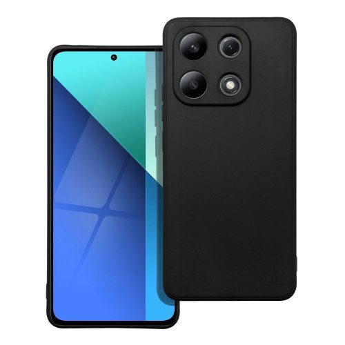 Xiaomi Redmi Note 13 4G szilikon tok, telefon tok, hátlaptok, matt, fekete, Matt case