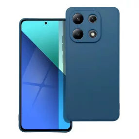   Xiaomi Redmi Note 13 4G szilikon tok, telefon tok, hátlaptok, matt, kék, Matt case