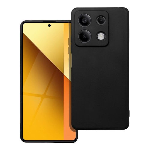 Xiaomi Redmi Note 13 5G szilikon tok, telefon tok, hátlaptok, matt, fekete, Matt case