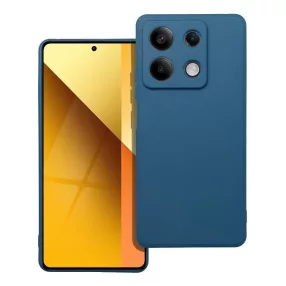   Xiaomi Redmi Note 13 5G szilikon tok, telefon tok, hátlaptok, matt, kék, Matt case