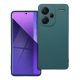 Xiaomi Redmi Note 13 Pro Plus ( Pro+) 5G szilikon tok, telefon tok, hátlaptok, matt, zöld, Matt case