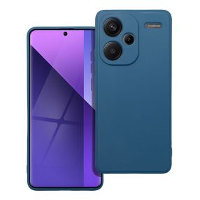   Xiaomi Redmi Note 13 Pro Plus 5G szilikon tok, telefon tok, hátlaptok, matt, kék, Matt case