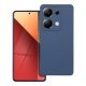 Xiaomi Redmi Note 13 Pro 4G / Poco M6 Pro 4G szilikon tok, hátlaptok, telefon tok, velúr belsővel, matt, kék, Silicone