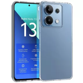   Xiaomi Redmi Note 13 4G szilikon tok, hátlaptok, telefon tok, vékony, átlátszó, 0.5mm