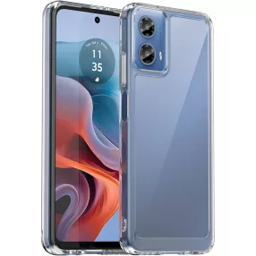   Motorola Moto G34 5G szilikon tok, hátlaptok, telefon tok, vastag, átlátszó, 2mm, Clear