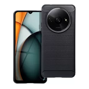   Xiaomi Redmi A3 4G szilikon tok, hátlaptok, telefon tok, karbon mintás, fekete, Carbon case