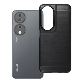   Honor X7b szilikon tok, hátlaptok, telefon tok, karbon mintás, fekete, Carbon case