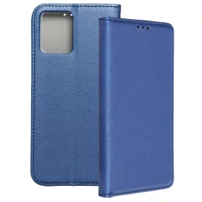   Motorola Moto G24 könyvtok, fliptok, telefon tok, bankkártyatartós, mágneszáras, sötétkék, Smart Case book