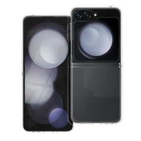   Samsung Galaxy Z Flip5 5G hátlap tok, telefon tok, kemény, átlátszó, Shell case