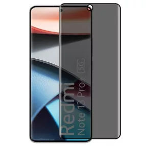   Xiaomi Redmi Note 13 Pro Plus 5G Privacy üvegfólia – 9H, fekete keretes, betekintés védelemmel, OG Premium