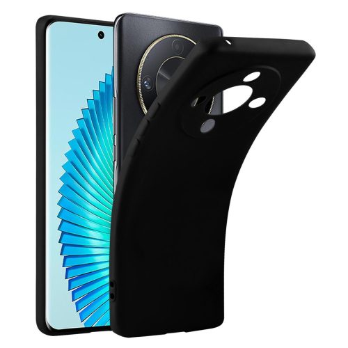 Honor Magic6 Lite 5G szilikon tok, telefon tok, hátlaptok, matt, fekete, Matt case